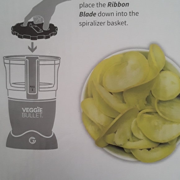 Veggie Bullet Ribbon Blade - Picture 6 of 7